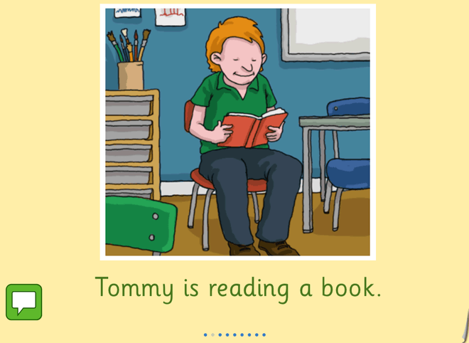 Screenshot from School Day - Read a Book