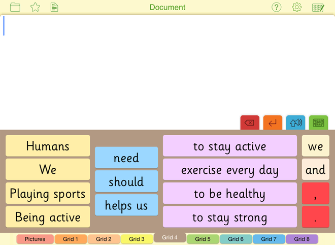 Screenshot from Staying Healthy