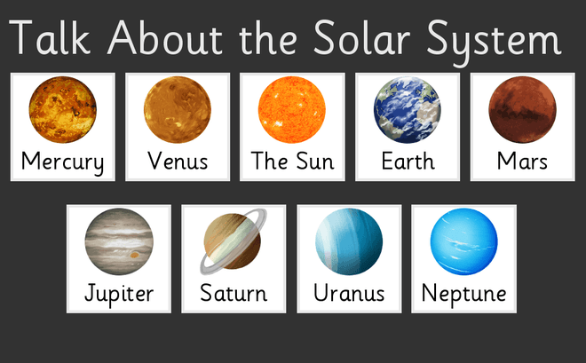 Screenshot from Talk About the Solar System