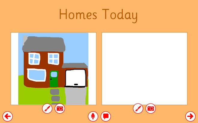 Screenshot from Homes Timeline