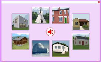 Screenshot from Houses and Materials - Find the Pictures Two