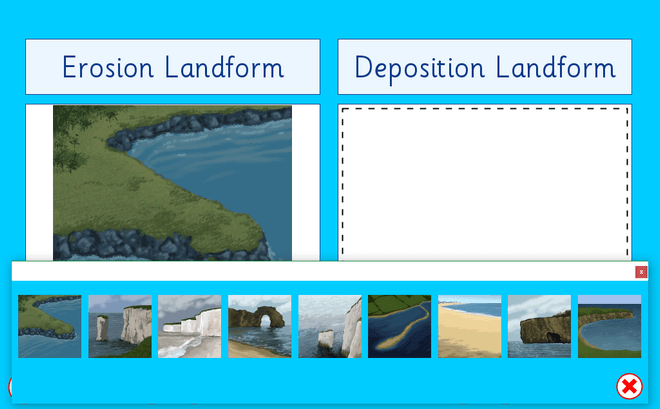 Screenshot from Coastal Landforms - Erosion and Deposition