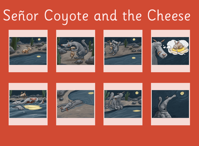 Screenshot from Señor Coyote and the Cheese