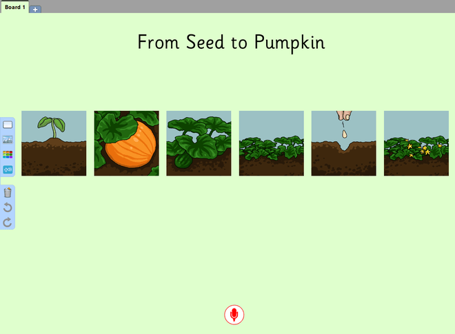 Screenshot from From Seed to Pumpkin Sequencing