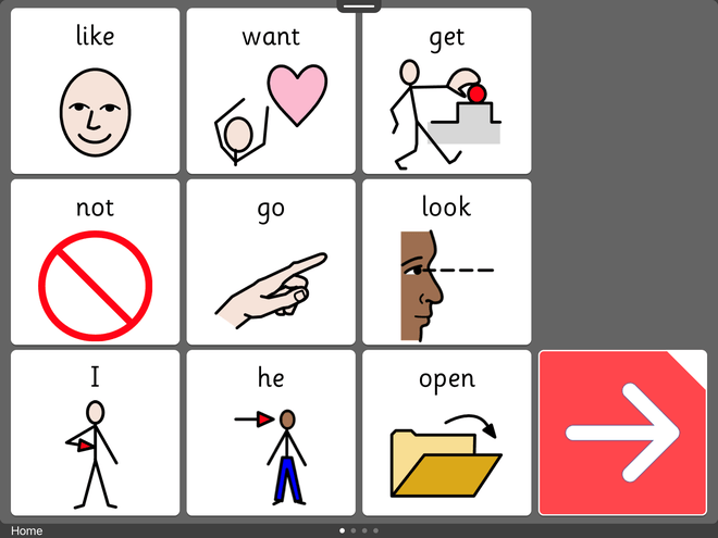 Screenshot from 9-Location Universal Core Communication Book