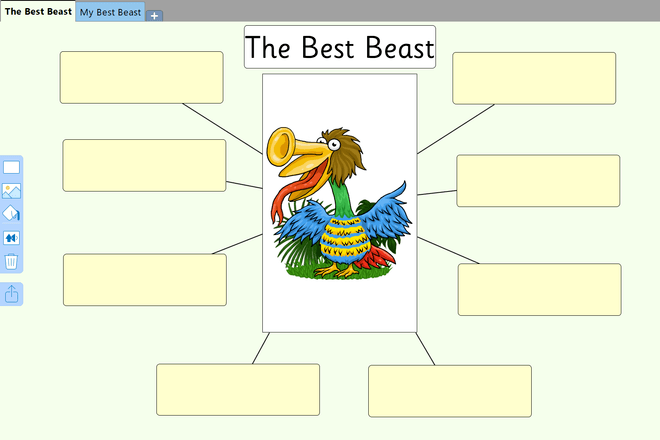 Screenshot from The Best Beast - Mind Maps