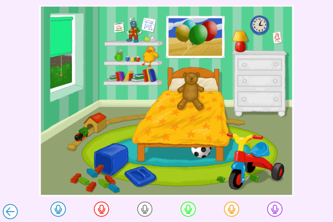 Screenshot from Common Nouns - Bedroom