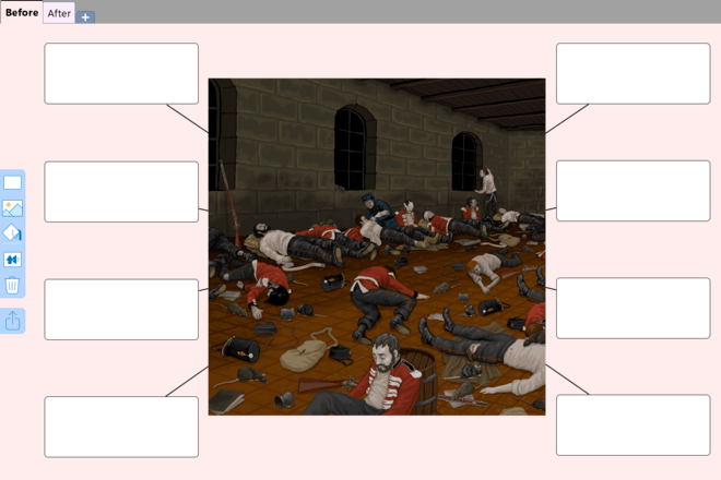 Screenshot from Scutari Hospital - Before and After
