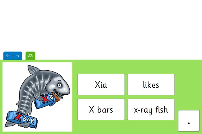Screenshot from Xia X-ray Fish