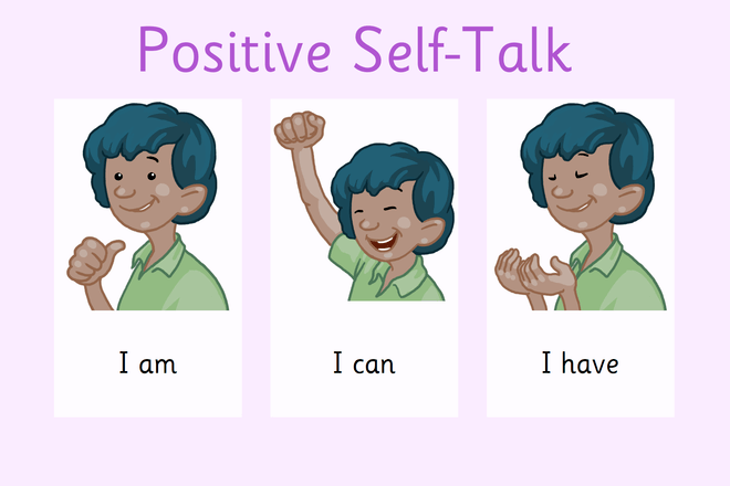 Screenshot from Positive Self-Talk