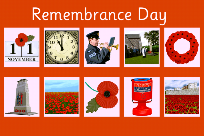 Screenshot from Talk About Remembrance Day