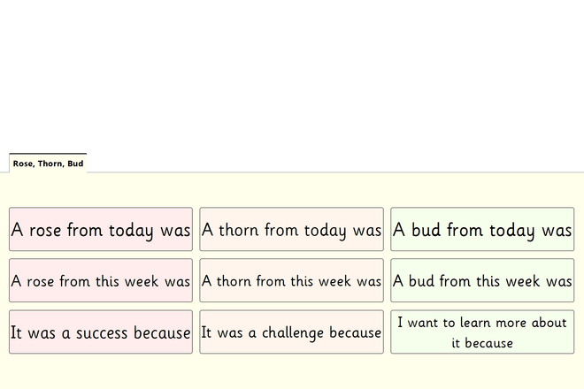 Screenshot from Rose, Thorn, Bud