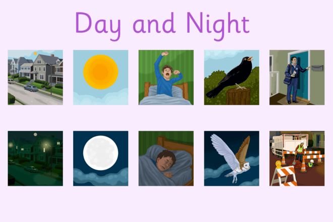 Screenshot from Day and Night