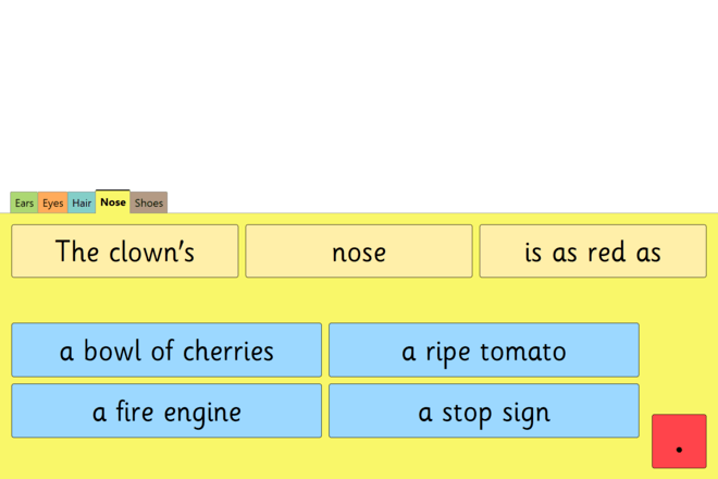 Screenshot from Clown Similes
