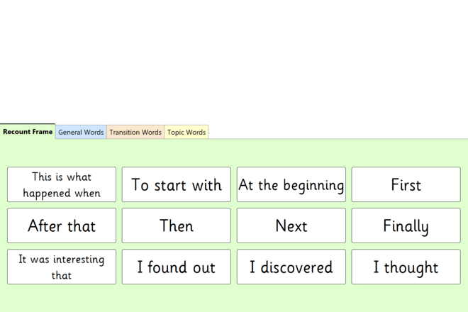 Screenshot from Recount Frame