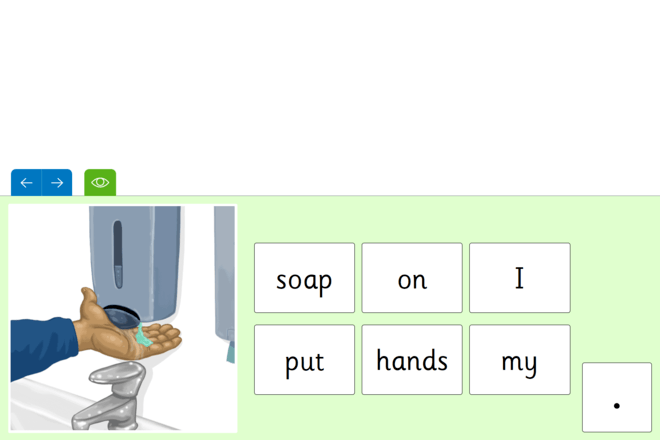 Screenshot from Washing Hands