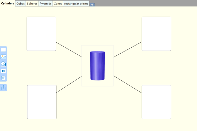 Screenshot from 3-D Shape Hunt
