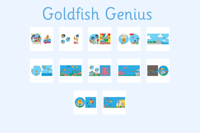 Screenshot from Goldfish Genius