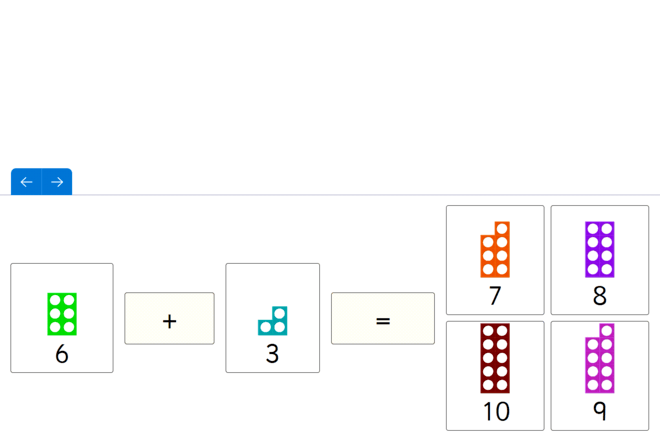 Screenshot from Number Tiles - Addition