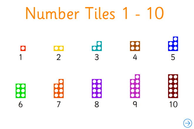 Screenshot from Number Tiles 1 - 10