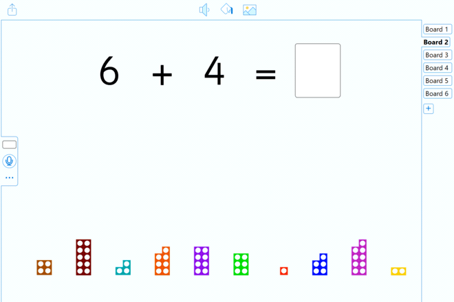 Screenshot from Number Tiles - Addition