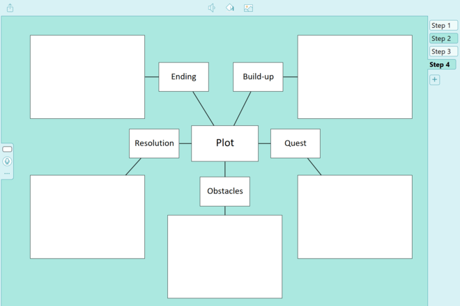 Screenshot from Knight's Adventure Story Plan