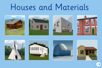 Screenshot from Houses and Materials - Find the Pictures