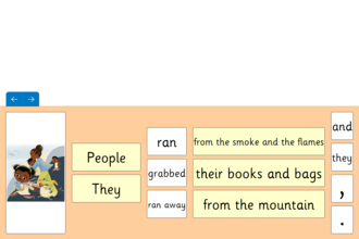 Screenshot from There's a Fire on the Mountain