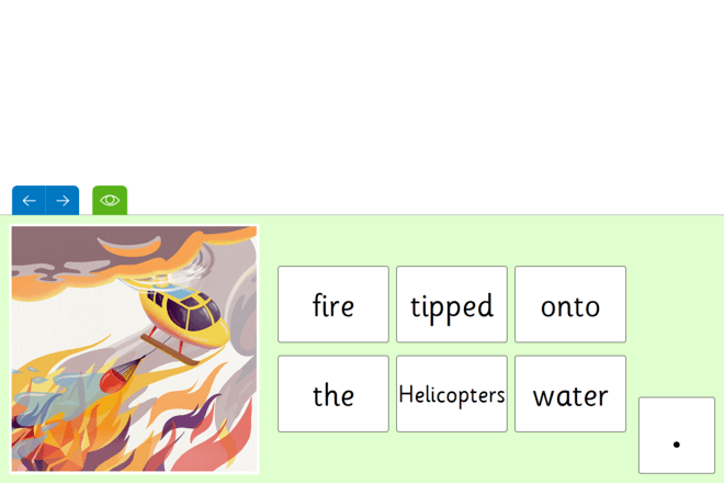 Screenshot from There's a Fire on the Mountain