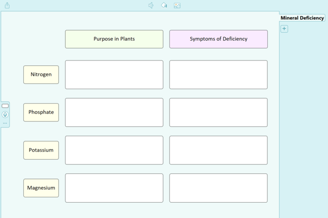 Screenshot from Mineral Deficiency in Plants